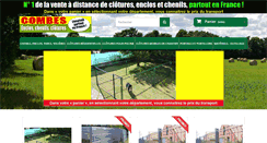 Desktop Screenshot of clotures-enclos.com